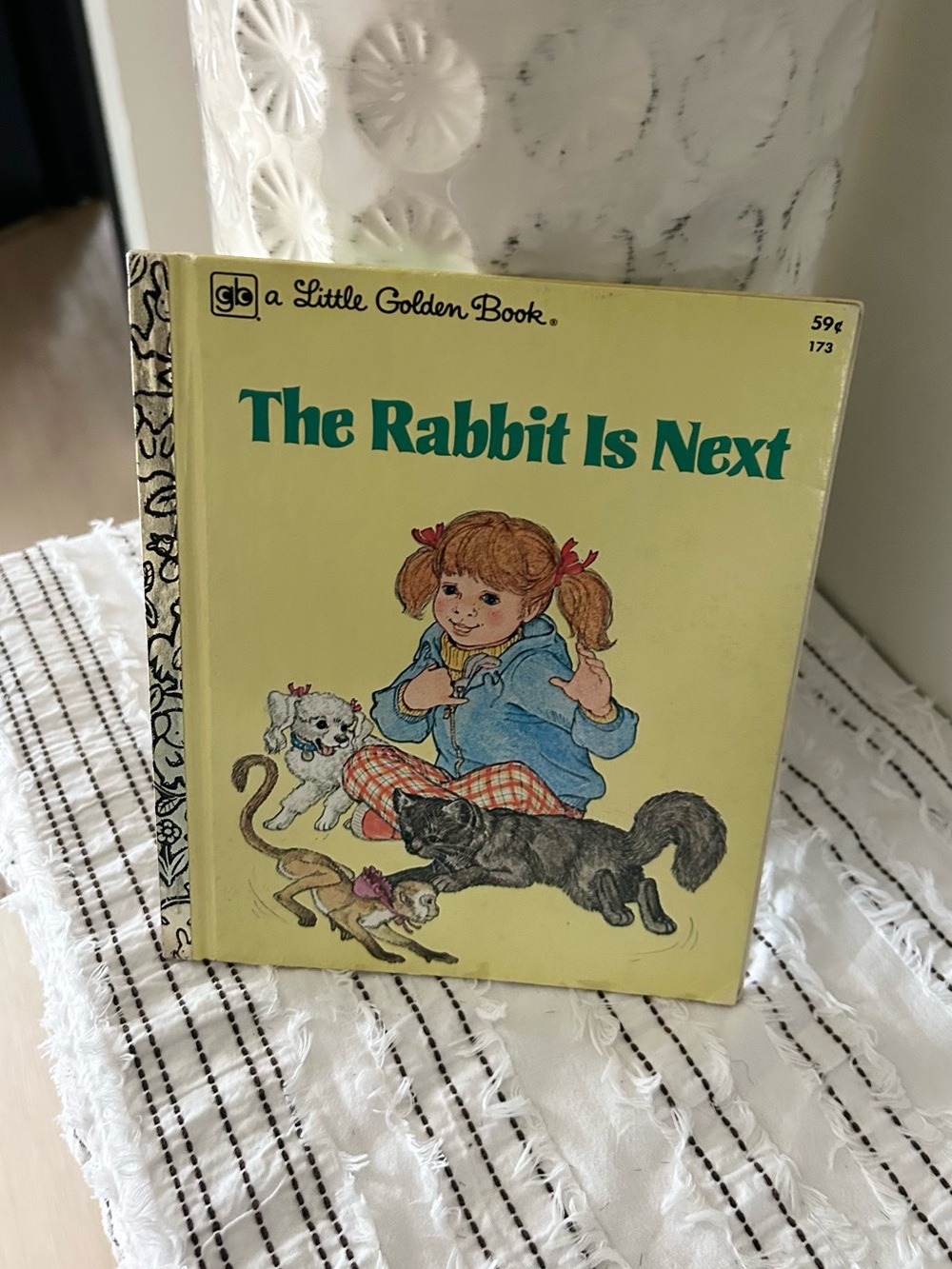 Vintage 1978 Little Golden Book: The Rabbit Is Next Kids Book
